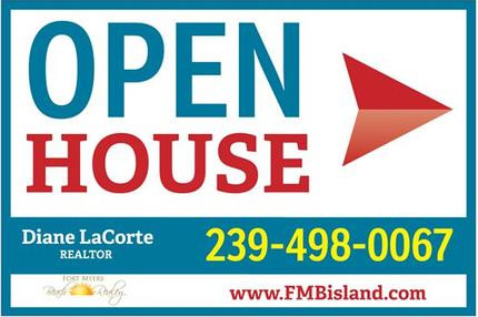 Open House Sign